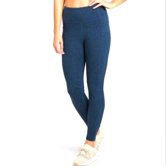 Joy Lab Space Dye Blue Leggings W 
